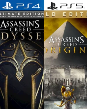 Assassins Odyssey Ultimate Edition + Assassins Origin Gold Edition PS4 | PS5