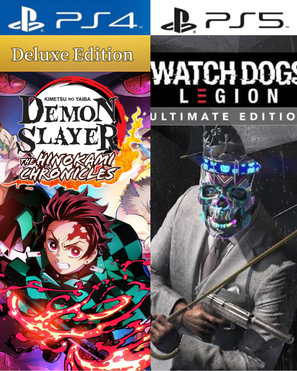 Demon Slayer Deluxe + Watch Dogs Legion Ultimate Edition