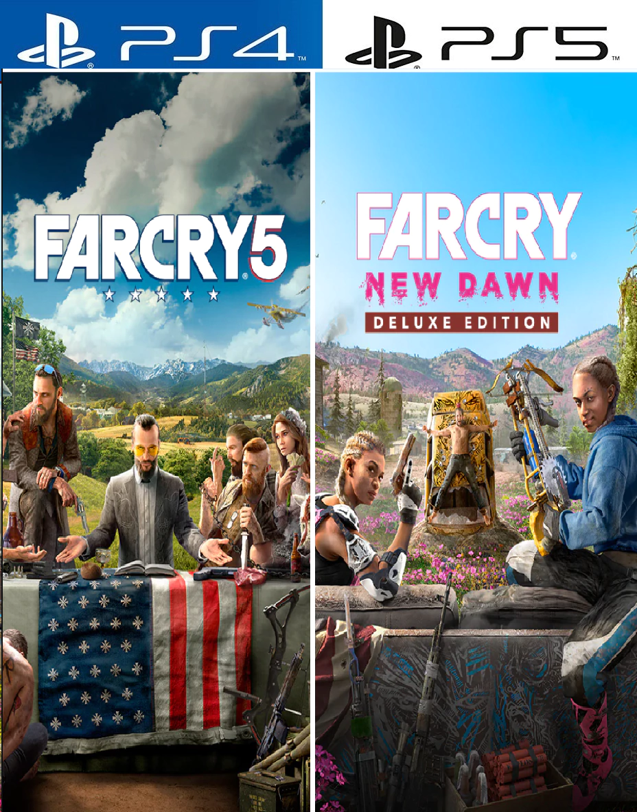 Far Cry 5 + Far Cry® New Dawn Ultimate Edition PS4 | PS5