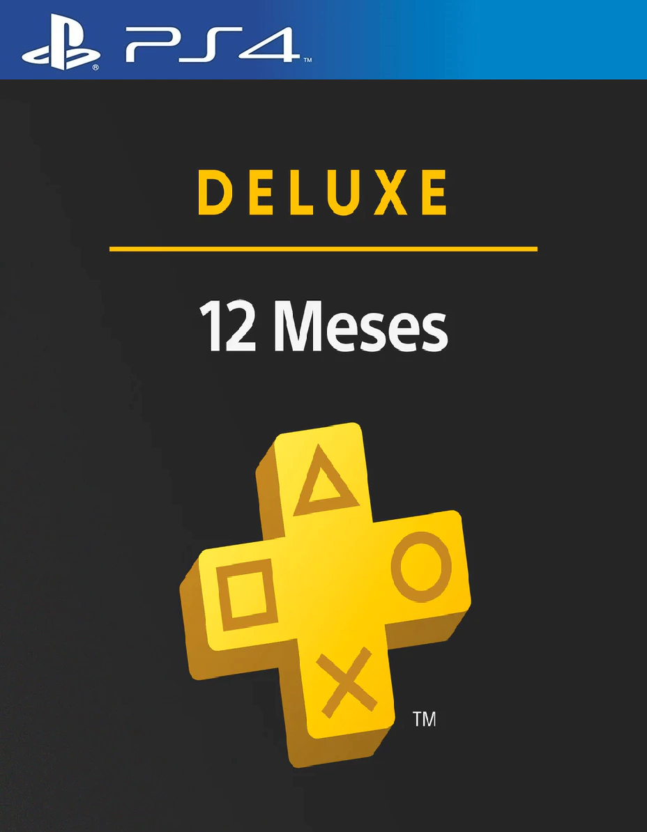PS Plus Deluxe 12 Meses PS4